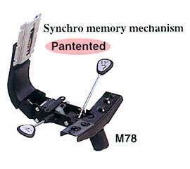 M78 Synchro memory mechanism+sliding(Pantented) 椅子配件