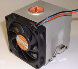 AMD Athlon XP 3200+ Heat Pipe cooler P/N: KTM-H101