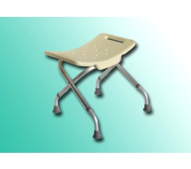 鋁質浴室防滑安全椅-可折疊、昇降