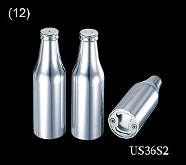 二合一鋁製椒鹽灑罐之瓶型開瓶器