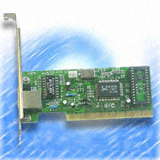 網路卡 8139, 10/100 Mbps LAN Card with PCI Revision 2.2Compliance, 3-Year warranty