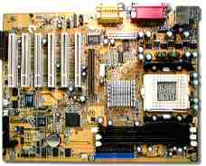 主機板 9007C, Intel i845 Chipset,P4 Socket 423,3xSDR,W/Sound,ATX, 3-Year warranty