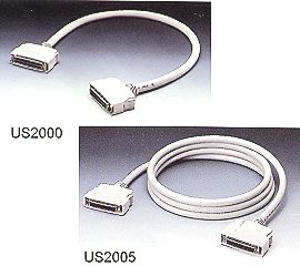 US2000, US2005 SCSI I, II & III cables