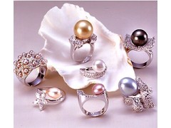 人造珍珠戒指