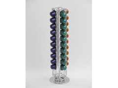 Rotating Coffee Capsules Holder For 40 Nespresso Rotating function, Easy to organize Key Features