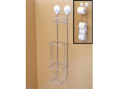 Toilet Roll Holder & Toilet Roll Storage With Suction Cup Function Toilet Roll Holder /Suction cup
