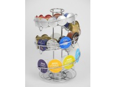 Coffee Capsules Dispenser With Multi-Function & Rotating