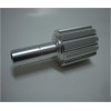 cnc machining part with bright silver anodized