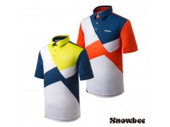 Snowbee 積木風短袖Polo衫