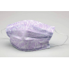[造型穿搭 浪漫紫蕾絲]萬州通-三層防護口罩  台灣製造 美國FDA歐盟CE雙認證 外銷口罩 / 成人50入一盒