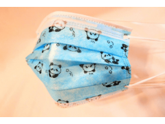 **[可愛童趣 熊貓]萬州通-三層防護口罩  台灣製造 美國FDA歐盟CE雙認證 外銷口罩 / 成人/兒童50入一盒 共2款