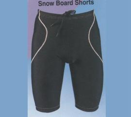 滑雪護墊短褲