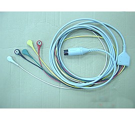 心電圖用的纜線(有5個按釦)