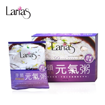 Larias 芋頭元氣粥 Taro Energy Rice Porridge  25±1g．12包/盒