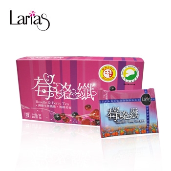 Larias 莓洛纖 Larias Roselle & Berry Tea       10±0.5g．20包/盒