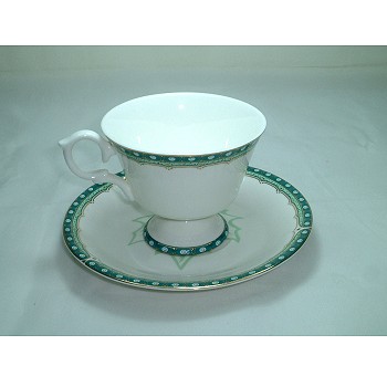 Porcelain---Cup and Saucer