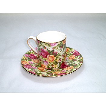 Bone China---Cup and Saucer