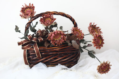 冬天的向日葵-乾燥色Potted Flowers Manufacturer 