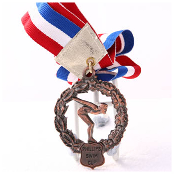 Medal, antique copper plated, photo is shown for reference purposes only.