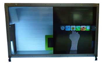50吋穿透式TFT LCD廣告展示屏