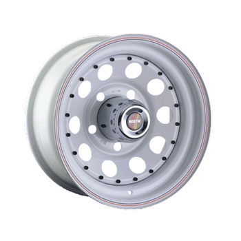 Modula Steel Wheels 16X6 White