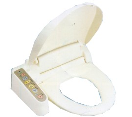 Microcomputer cleansing toilet seat