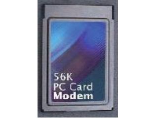 56K PC CARD Fax Modem With Dual Mode Technology