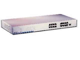 16-port 10/100Base Dual Speed Hub
