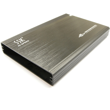 鋁擠型2.5”隨身硬碟盒