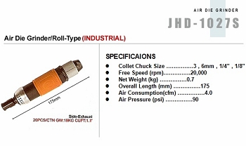 Air Die Grinder/Roll-Type (INDUSTRIAL)