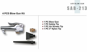 4 PCS Blow Gun Kit