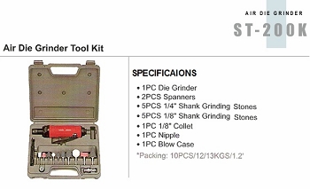Air Die Grinder Tool Kit