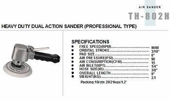 HEAVY DUTY DUAL ACTION SANDER(PROFESSIONAL TYPE)