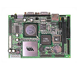 3.5' Disk-size Embedded board with VGA/LAN/LCD/CF