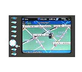 5”TFT-LCD All-in-One Car Navigation Monitor