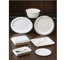環保餐具(麥梗製成:奈米技術) : 餐盤,碗,杯