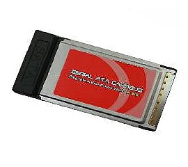 2 Ports Serial ATA PCMCIA Card Bus