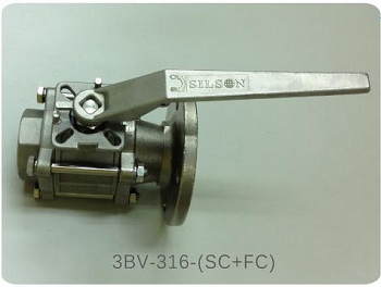 3BV-316-(SC+FC)型不鏽鋼全流量球閥