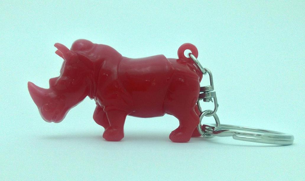 Uniquie rhino keychain