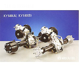 KY580和KY480後輪軸及齒輪箱 / 變速箱