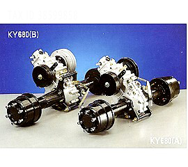 KY680後輪軸及齒輪箱 / 變速箱