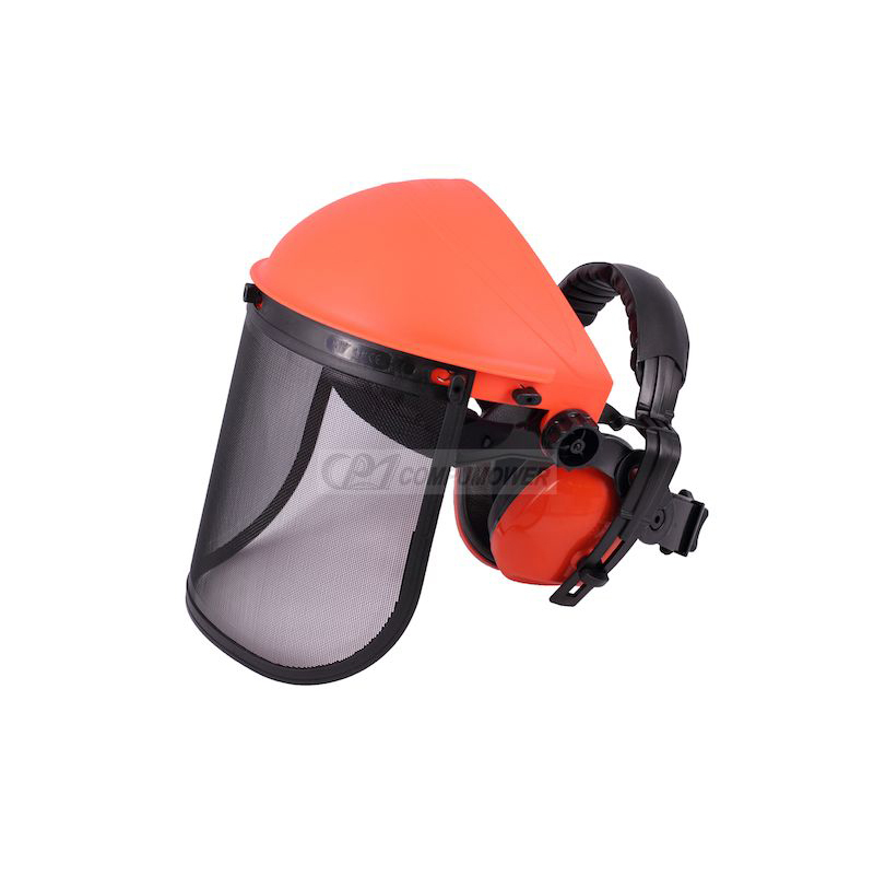 WIRE MESH FACE PROTECTOR / EAR MUFF COMBINATION SET
