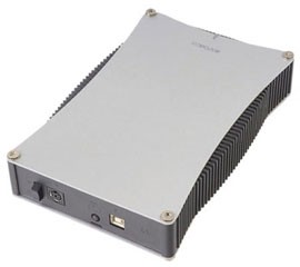 MAP-KC31B-Streamlined 3.5” HDD Enclosure with one touch backup system for easily data transfer