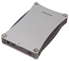 MAP-KC21B-Streamlined 2.5” HDD Enclosure with one touch backup system for easily data transfer