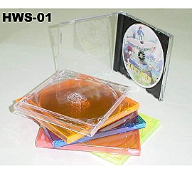 標準單片CD盒黑盤