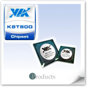 獨立型系統晶片組- K8T800