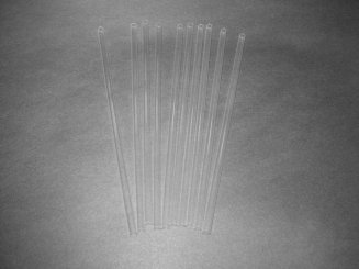 PLA Straws L:202mm D:5mm Biodegradable